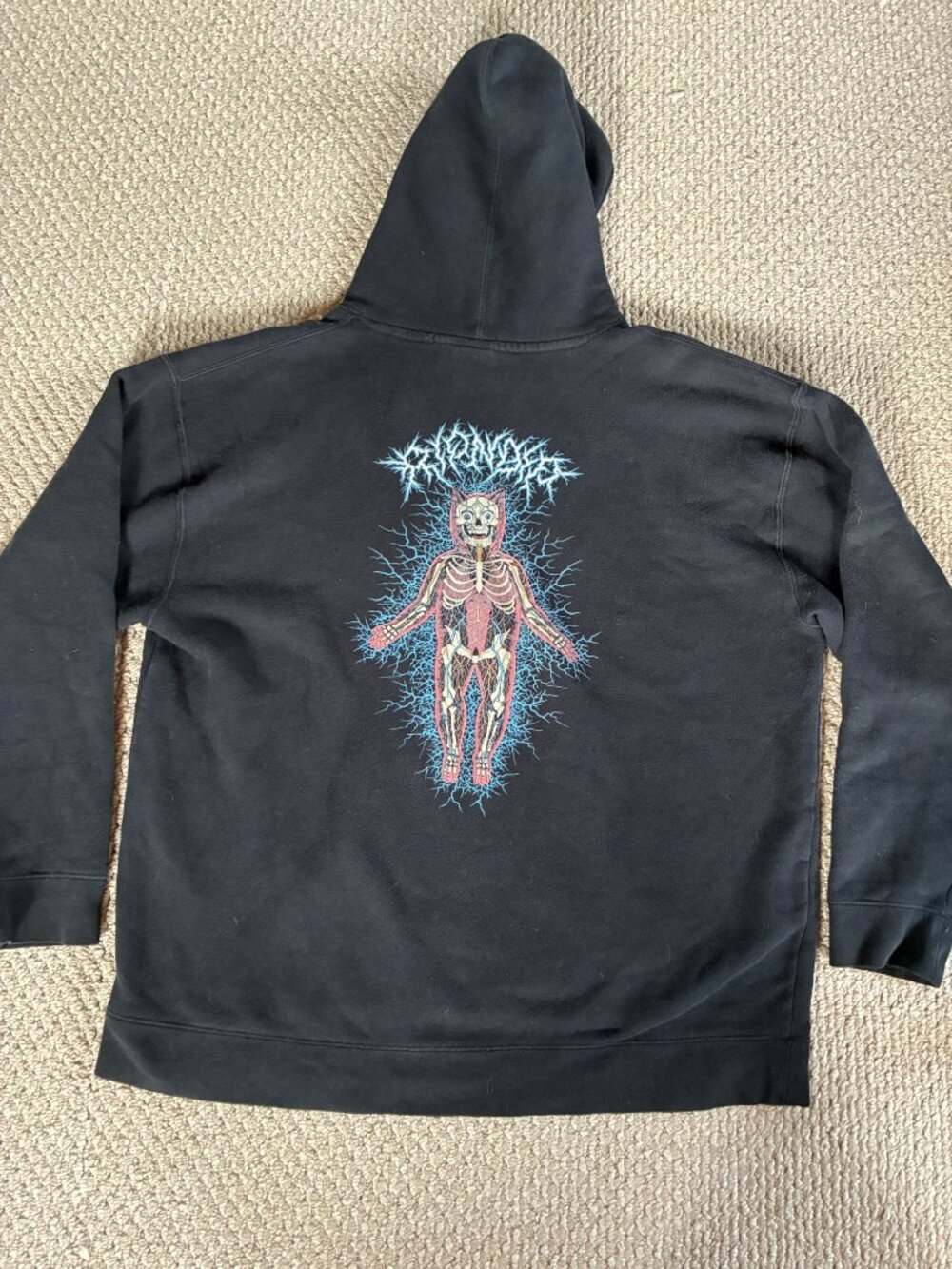 RipNDip Black Hoodie XL Nervous System Zumiez